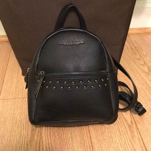 Studded backpack purse